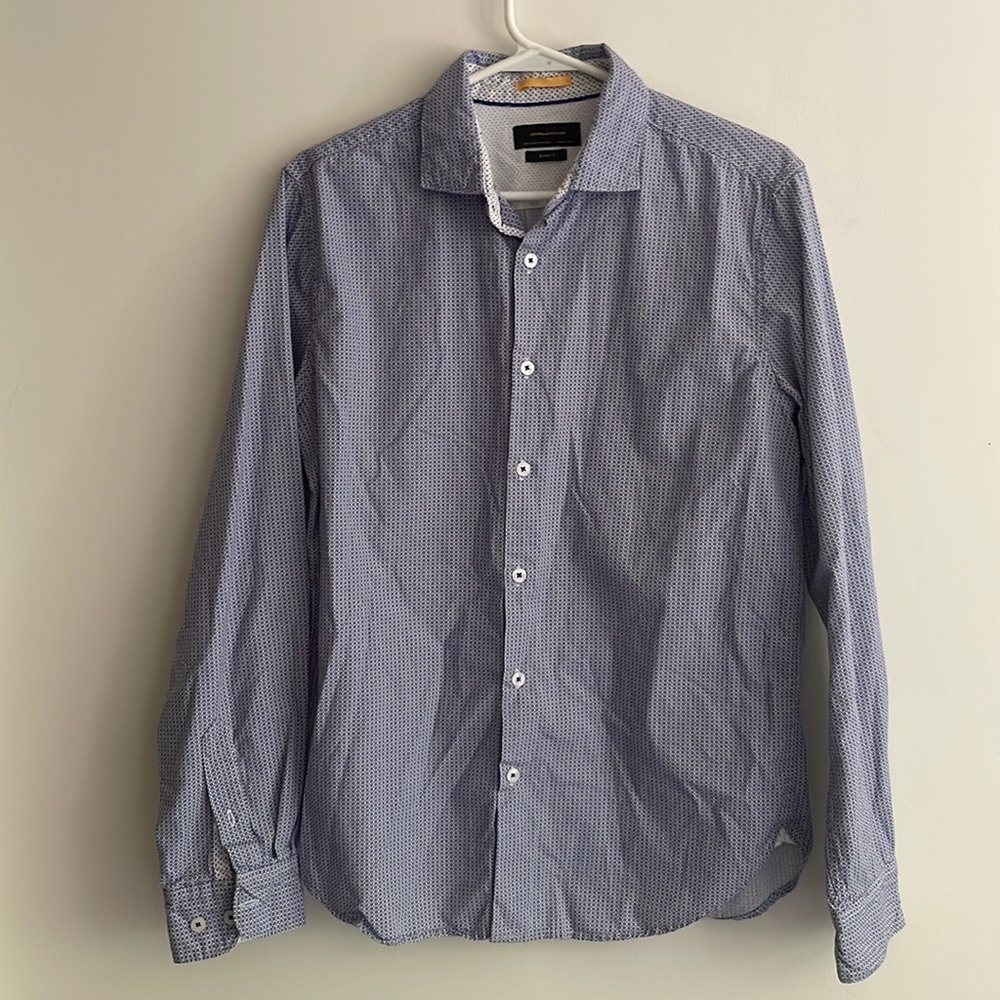 Denim & Flower Unisex Button Down
